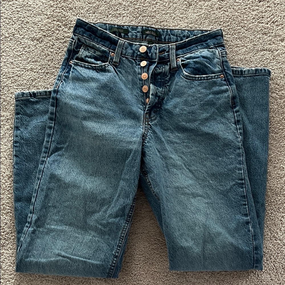 Wild Fable Straight Leg Blue Jeans